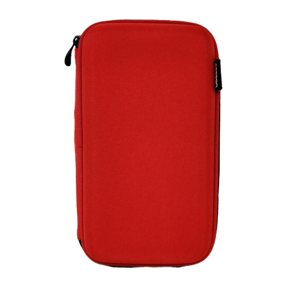 Cocoon Case w Grid It Insert Electronics Travel Case Red Zippered Business Trip